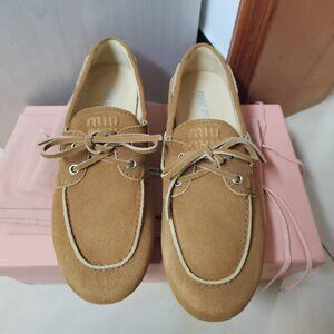 MIUMIU Women's Boat Shoes
